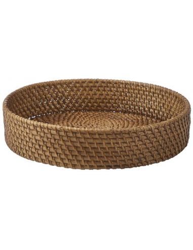 CINO bakke i håndvævet rotting H6 x Ø30 cm - Ingefær