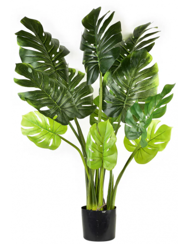 Kunstig Monstera plante H115 cm - Grøn