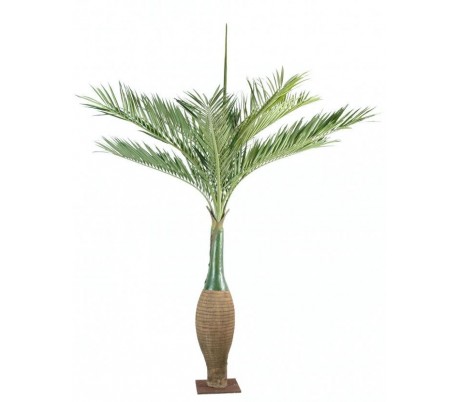 Stort kunstigt palmetræ H350 cm