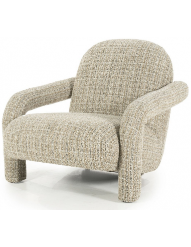 Monica lænestol i bouclé H78 cm - Taupe