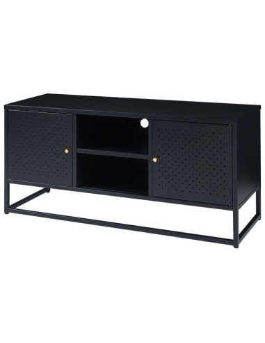 JANA Tvbord i stål H55 x B120 x D40 cm - Sort