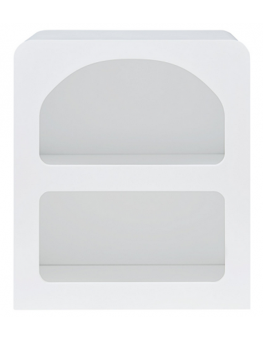 VÅGA Sengebord i MDF H45 x B40 x D30 cm - Hvid