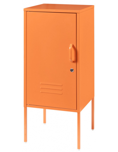 HAUS Sengebord i stål H83 x B35 x D35 cm - Orange