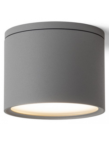 SKY Udendørs påbygningsspot Ø9 cm 1 x GX53 - Lysegrå