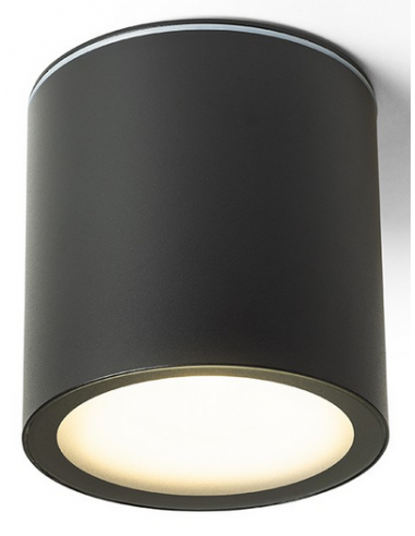 DUNE Udendørs påbygningsspot Ø12 cm 1 x GU10 - Sort