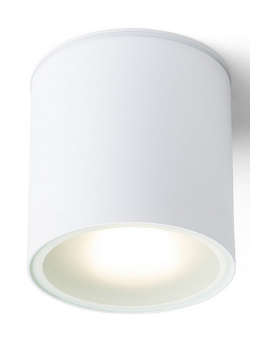 DUNE Udendørs påbygningsspot Ø12 cm 1 x GU10 - Hvid