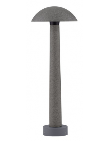 TURA Udendørs bedlampe i beton H55 cm 7W LED - Mørkegrå