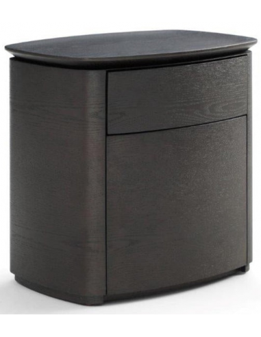 BLADE Sengebord i egetræsfinér H52 cm - Smoked