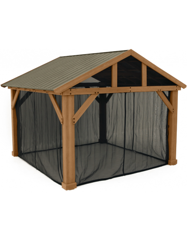 YUKON Myggenet til YUKON Pavillon - Sort