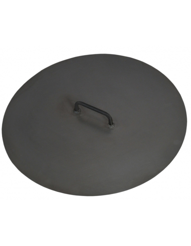 CookKing Låg til bådfad i stål Ø61 cm - Sort