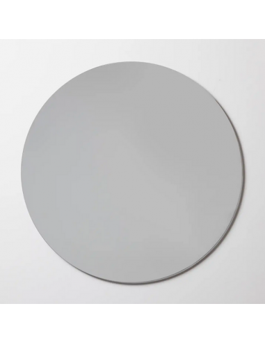 Kontur rundt spejl Ø60 cm - Sort