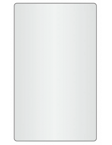 Refine spejl 100 x 60 cm - Sort