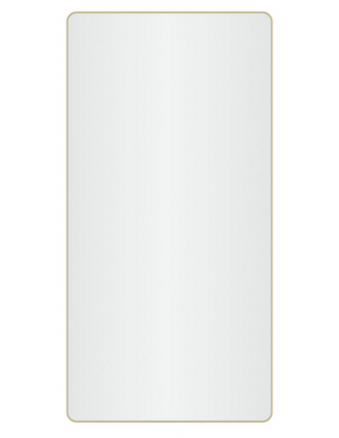 Refine spejl 90 x 45 cm - Messing