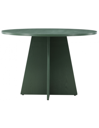 BOOT Rundt spisebord i mdf H75 x Ø110 cm - Grøn