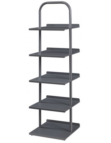 Skoreol i metal H119 x B34 x D32 cm - Antracit