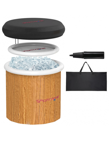 Oppusteligt isbad med dække Ø85 cm