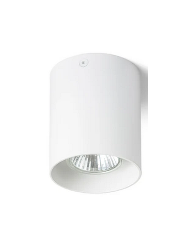 Mantova påbygningsspot Ø8 cm 1 x GU10 - Mat hvid