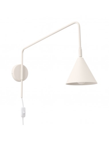 NOX Flex væglampe i aluminium B61 cm 1 x E14 - Beige