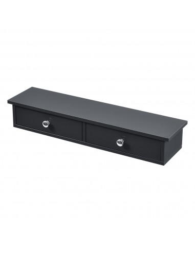 Vægkonsol i møbelplade H10 x B60 x D15 cm - Mørkegrå