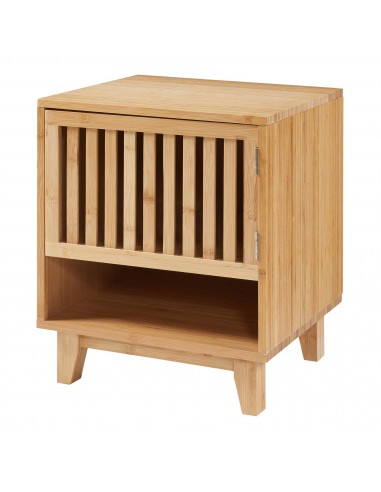 Sengebord i bambus H50 x B42 x D39 cm - Natur