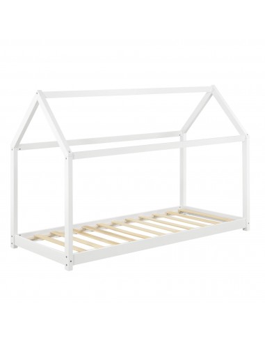 Husseng til børn i fyrretræ 200 x 90 cm - Hvid