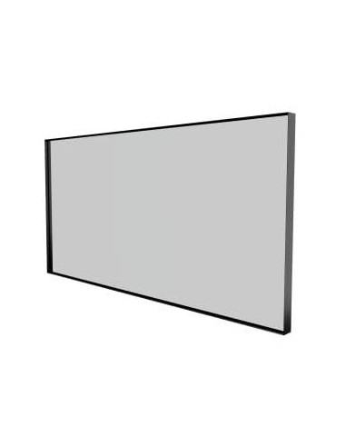 BASICLINE Badeværelsesspejl 121,2 x 61,2 cm - Sort