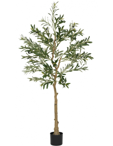 Kunstigt oliventræ H150 cm - Grøn
