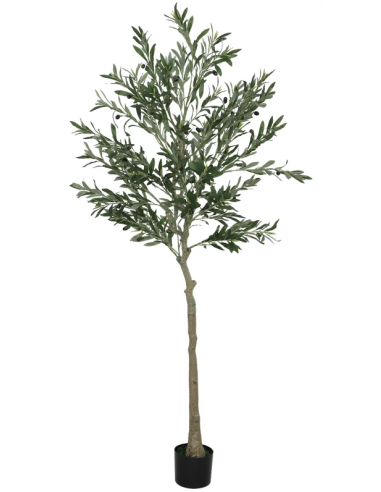 Kunstigt oliventræ H180 cm - Grøn
