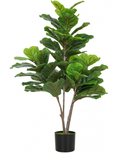 Kunstig violinfigen plante H105 cm - Grøn