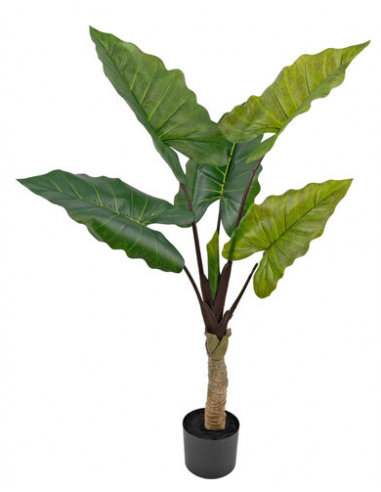 Kunstig Calocasia plante H120 cm