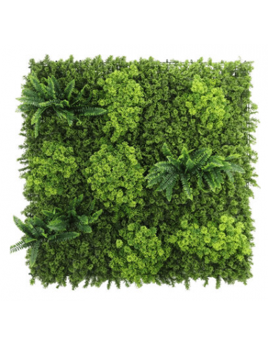 MOS Kunstig plantevæg 100 x 100 cm - UV