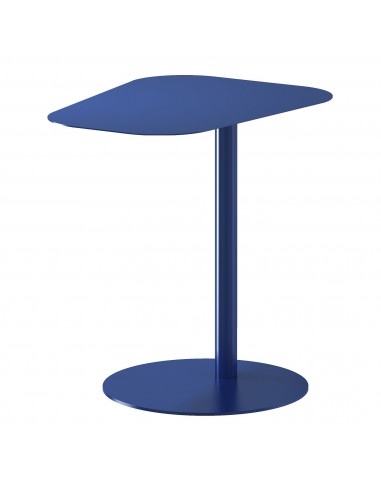 Sidebord i metal H50 x B38 x D50 cm - Mørkeblå