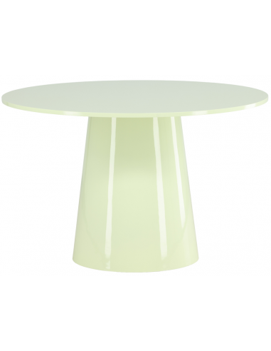 LANZ Rundt spisebord i mdf H75 x Ø120 cm - Lysegrøn
