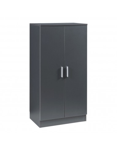 Skoskab i møbelplade H108 x B55 x D35 cm - Antracit