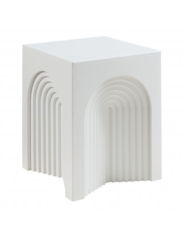 Sidebord i MDF H45 x B35 x D35 cm - Hvid