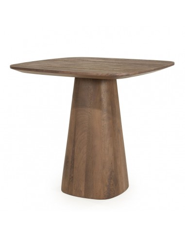 Aron firkantet spisebord i mangotræ 80 x 80 cm - Brun