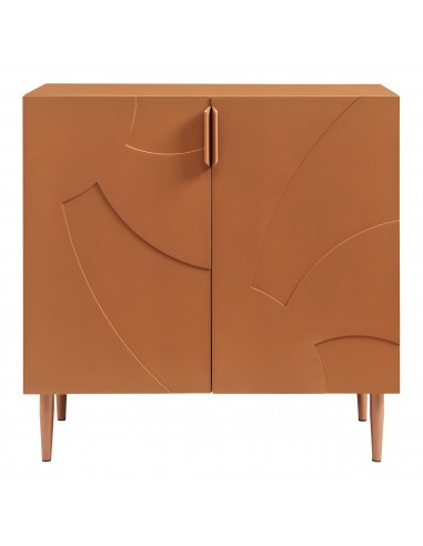 STAR Skænk i stål og MDF B76 cm - Rust