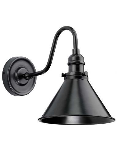 PROVENCE Væglampe H27,5 cm 1 x E27 - Aldret bronze