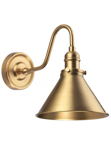 PROVENCE Væglampe H27,5 cm 1 x E27 - Antik messing