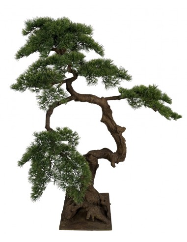 Stort kunstigt bonsai fyrretræ H150 cm