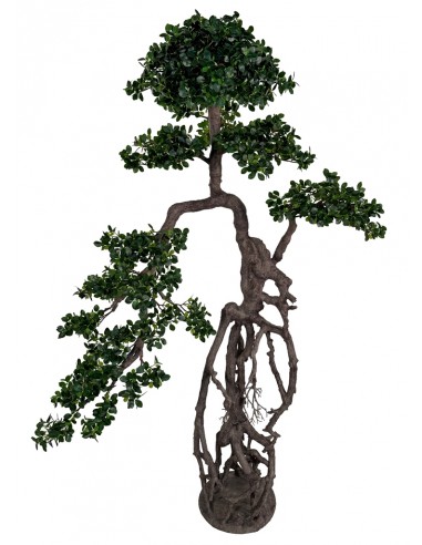 Stort kunstigt bonsaitræ H200 cm