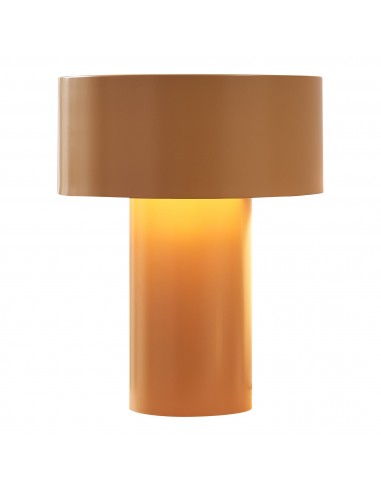 Bordlampe i metal H37 x Ø30 cm 1 x E27 - Brun