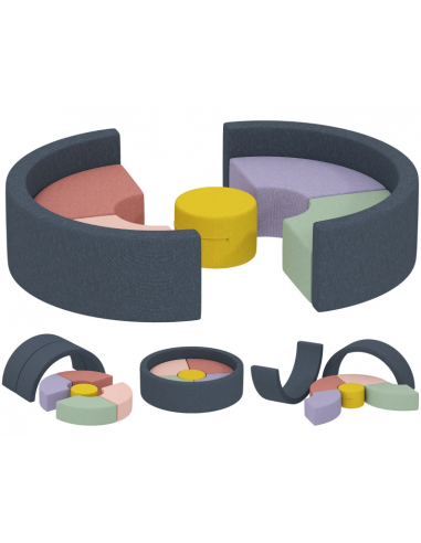 Tumlemøbler i corduroy - Multi