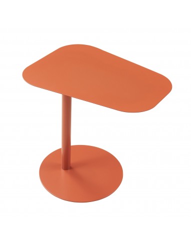 Sidebord i metal H50 x B38 x D50 cm - Murstensrød