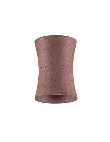 PELIA Påbygningsspot i beton H11 cm 1 x GU10 - Rødbrun