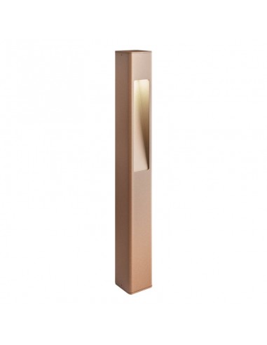 SOLO Bedlampe i aluminium H70 cm 1 x GU10 - Mat corten