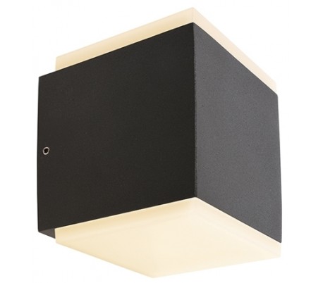 Ancha up-down væglampe 10W LED H10,5 cm - Antracit