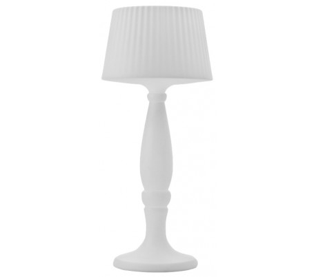 AGATA indendørs gulvlampe i Poleasy H180 x Ø80 cm - Hvid