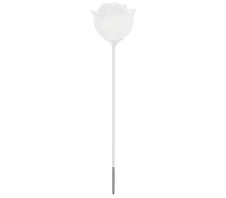 BABYLOVE udendørs bedlampe i Poleasy H182 x Ø42 cm - Hvid