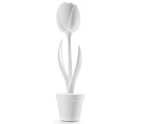 TULIP XL indendørs gulvlampe i Poleasy H151 x Ø37 cm - Hvid